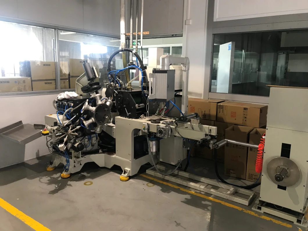 সার্টিফিকেট সহ স্বয়ংক্রিয় 14oz স্ট্রেইট ব্রিম পেপার কোন কাপ মেশিন 0