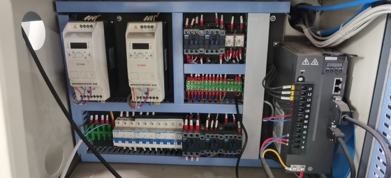 পিএলসি টাচ স্ক্রীন সহ শীট কাটিং স্লিটিং রিউইন্ডার মেশিন 4.0KW পাওয়ার 800mm