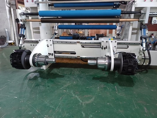 HJ-C1600-III সম্পূর্ণ স্বয়ংক্রিয় স্লিটিং রিউইন্ডার মেশিন তিনটি সার্ভো PET BOPP অ বোনা সহ