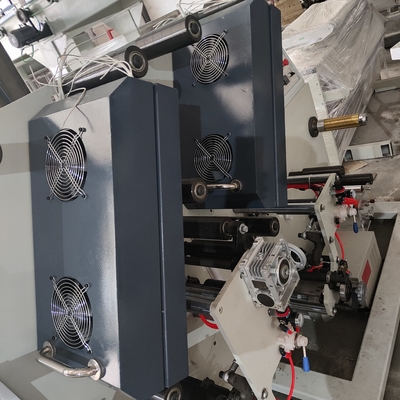 সর্বোচ্চ দক্ষতার জন্য উচ্চ গতির ফ্লেক্সো প্রিন্টিং মেশিন，মুদ্রণের রঙ সাদা, টেপ, ক্রাফ্ট পেপার, কালি