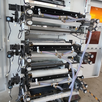 HJ-CI81400 হাই স্পিড ফ্লেক্সো প্রিন্টিং মেশিন 380-800 মিমি মুদ্রণের দৈর্ঘ্য