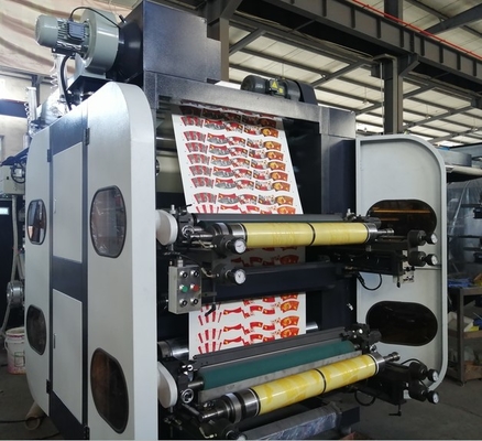 HJ-800 Flexographic প্রিন্টিং মেশিন 750mm 800mm প্রস্থ 280-1200mm