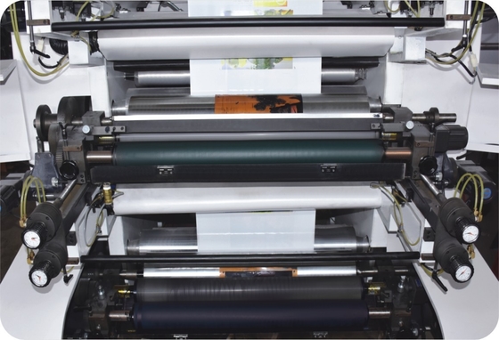 HJ-800 Flexographic প্রিন্টিং মেশিন 750mm 800mm প্রস্থ 280-1200mm
