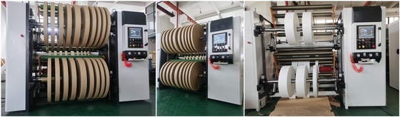1350mm টেপ স্লিটার রিউইন্ডার উচ্চ গতি 30g/M2~350g/M2