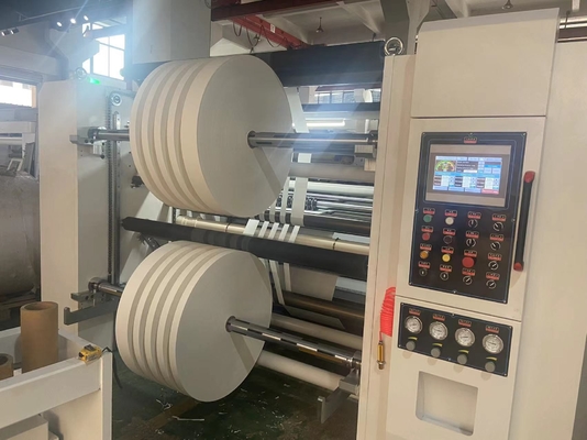 1350mm টেপ স্লিটার রিউইন্ডার উচ্চ গতি 30g/M2~350g/M2
