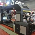 কাগজের ব্যাগের জন্য উচ্চ-গতির 4-কালার ফ্লেক্সো প্রিন্টিং মেশিন# রোল টু রোল পেপার ফ্লেক্সো প্রিন্টিং মেশিন 60মি/মিনিট 4 কালার