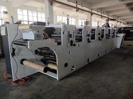 HJ 6-600 Flexo পেপার শপিং ব্যাগ মেকিং মেশিন#380V 50HZ ফোর কালার ফ্লেক্সো প্রিন্টিং মেশিন 220V