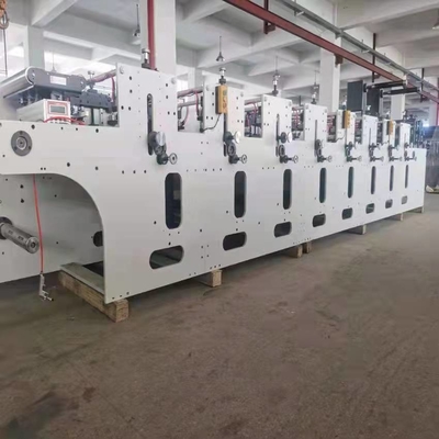 HJ 6-600 Flexo পেপার শপিং ব্যাগ মেকিং মেশিন#380V 50HZ ফোর কালার ফ্লেক্সো প্রিন্টিং মেশিন 220V