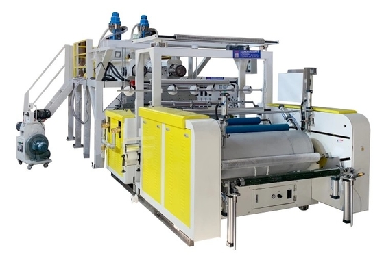 LDPE CPE TPE এর জন্য 5 লেয়ার ফিল্ম এক্সট্রুডার মেশিন কাস্ট 3 লেয়ার হাই স্পিড