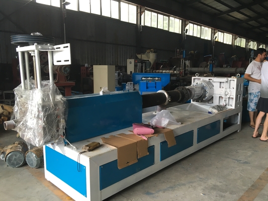 বর্জ্য প্লাস্টিক ফিল্ম এক্সট্রুডার মেশিন HDPE LDPE পিপি জাম্বো বোনা ব্যাগ PET ফিল্ম