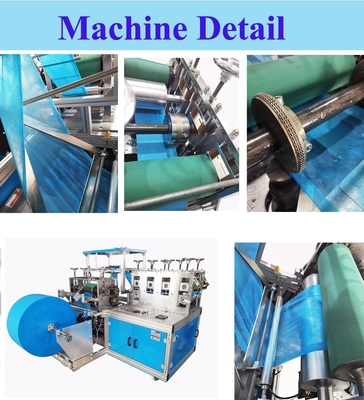 PP PE অ বোনা জুতো কভার মেকিং মেশিন প্লাস্টিক ফিল্ম