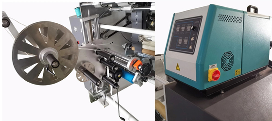 অ্যালুমিনিয়াম ফয়েল স্বয়ংক্রিয় স্লিটিং এবং রিওয়াইন্ডিং মেশিন 350 মি/মিন সিলিকন পেপার