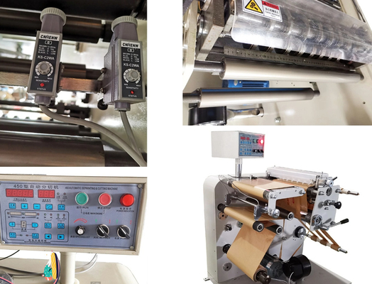 220V পেপার রোল স্লিটার রিউইন্ডার
