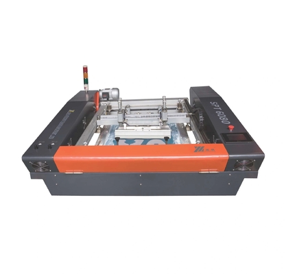 টি-শার্ট স্বয়ংক্রিয় ফ্ল্যাট বেড স্ক্রিন প্রিন্টিং মেশিন গার্মেন্ট পোশাক ফ্যাব্রিক