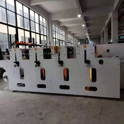 7.5KW 380V হাই স্পিড ফ্লেক্সো প্রিন্টিং মেশিন 10-80m/মিনিট