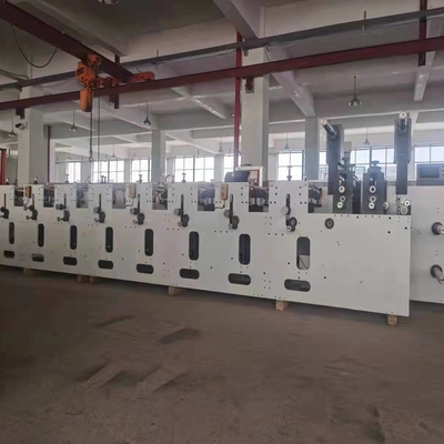 7.5KW 380V হাই স্পিড ফ্লেক্সো প্রিন্টিং মেশিন 10-80m/মিনিট