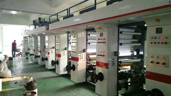 BOPP হাই স্পিড রোটোগ্রাভিউর প্রিন্টিং মেশিন স্বয়ংক্রিয় মাল্টি কালার