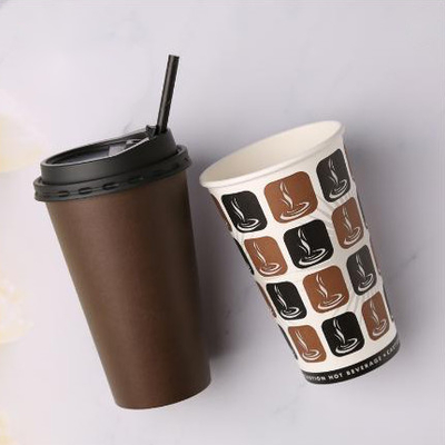 স্বয়ংক্রিয় ক্রাফ্ট পেপার কাপ মেশিন 380g / M² 16OZ উচ্চ গতি