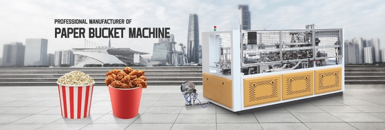 150 মিমি ক্রাফ্ট পেপার বোল ফর্মিং মেশিন 90 পিসি / মিন ডাবল পিই প্রলিপ্ত